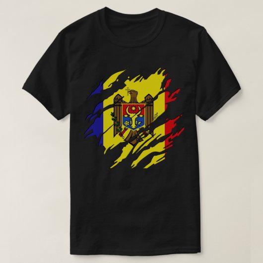 Moldavië altijd t-shirt (Design voorkant)