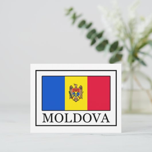 Moldavië Briefkaart (Staand voorkant)