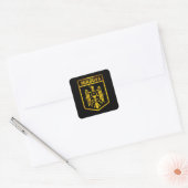 Moldavië Emblem Vierkante Sticker (Envelop)