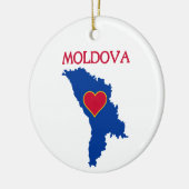 Moldavië Keramisch Ornament (Links)