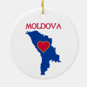 Moldavië Keramisch Ornament (Achterkant)