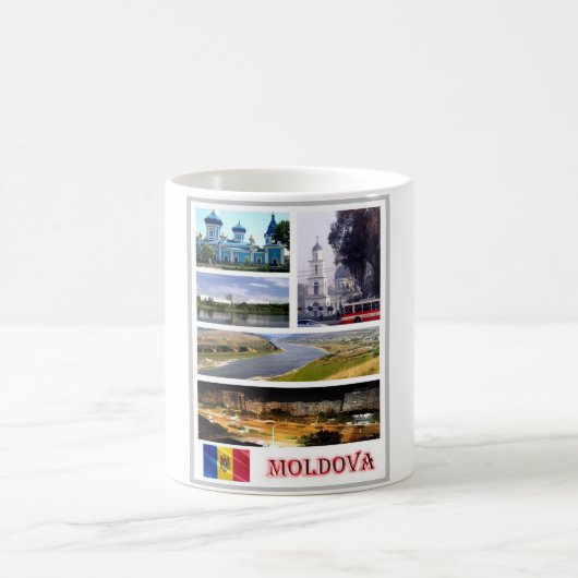 Moldavië - Mozaïek - Koffiemok (Center)
