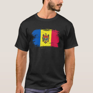 Moldavië Outfit Moldavische Vlag Symbool Ik Hou T-shirt
