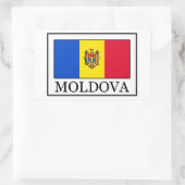 Moldavië-sticker Rechthoekige Sticker (Tas)