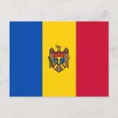 Moldavië-vlag Briefkaart (Voorkant)
