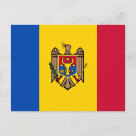 Moldavië-vlag Briefkaart