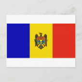 Moldavië-vlag Briefkaart (Voorkant)