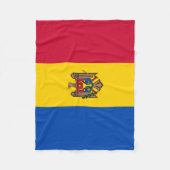 Moldavië Vlag Fleece Deken (Voorkant)
