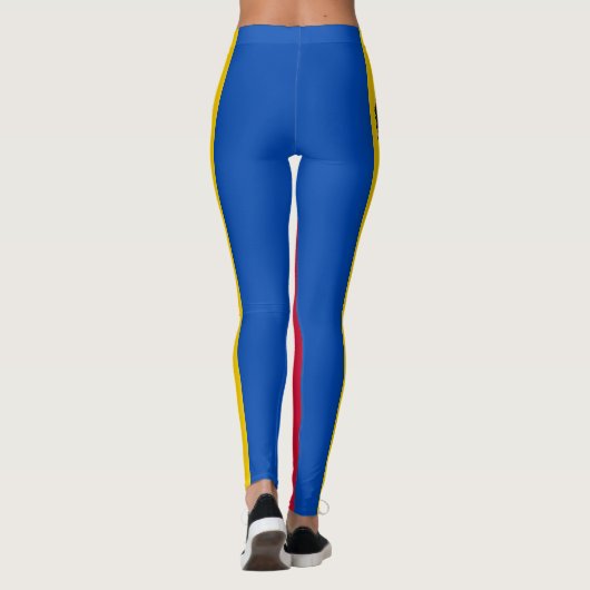 Moldavië-vlag Leggings (Achterkant)