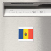 Moldavië-vlag Magneet (Insitu (Vaatwasser))