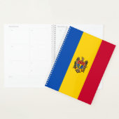 Moldavië Vlag Planner (Display)