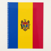 Moldavië Vlag Planner (Voorkant)
