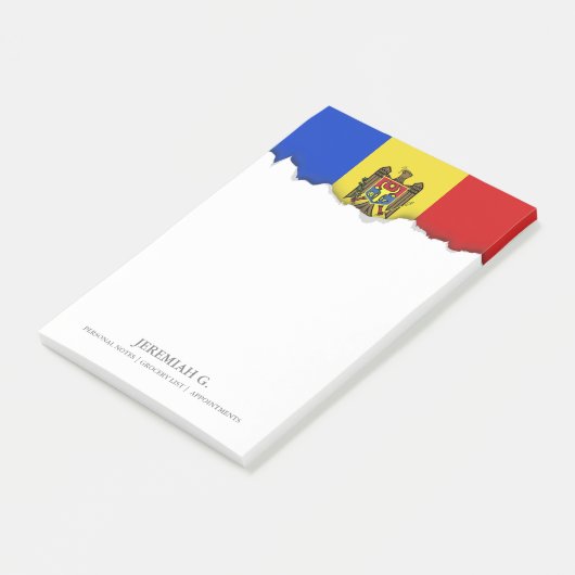 Moldavië-vlag Post-it® Notes (Schuin)