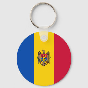 Moldavië Vlag Sleutelhanger