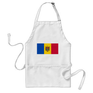 Moldavië-vlag Standaard Schort