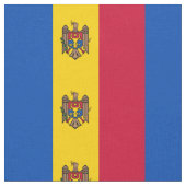 Moldavië-vlag Stof (Close Up)