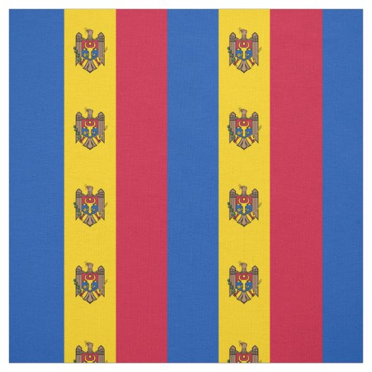 Moldavië-vlag Stof (Swatch)