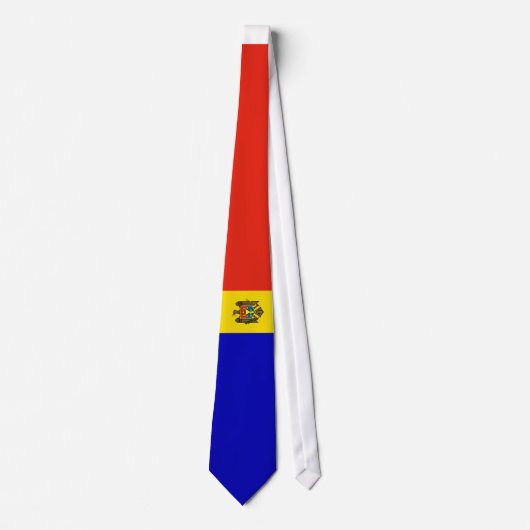Moldavië-vlag Stropdas (Voorkant)
