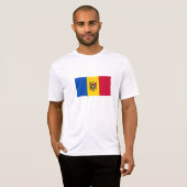 Moldavië-vlag T-shirt (Voorkant volledig)