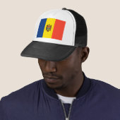 Moldavië-vlag Trucker Pet (In situ)