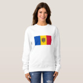 Moldavië-vlag Trui (Voorkant volledig)
