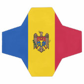 Moldavië-vlag Voetbal (Enkel)