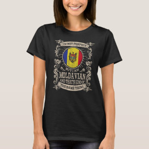 Moldavië - Vlag voor Moldavische Mannen en vrouwen T-shirt