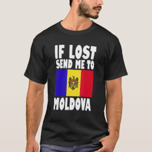 Moldavisch vlaggenontwerp Als het verloren gaat, s T-shirt