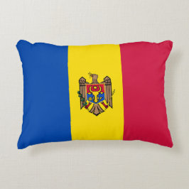 Moldavische vlag accent kussen