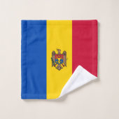 Moldavische vlag bad handdoek (Wasdoekje)