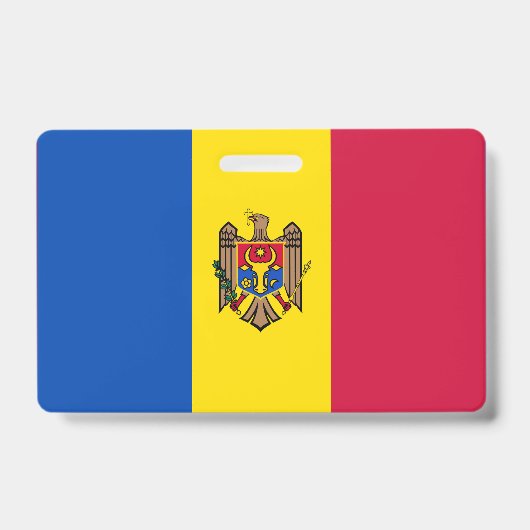 Moldavische vlag badge (Voorzijde)