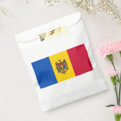 Moldavische vlag bedankzakje (Gezegeld)