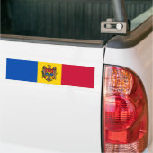 Moldavische vlag bumpersticker (Op Truck)