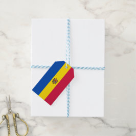 Moldavische vlag cadeaulabel