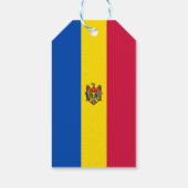 Moldavische vlag cadeaulabel (Achterkant)