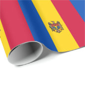 Moldavische vlag cadeaupapier (Rol Hoek)