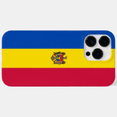 Moldavische vlag Case-Mate iPhone case (Achterkant (horizontaal))