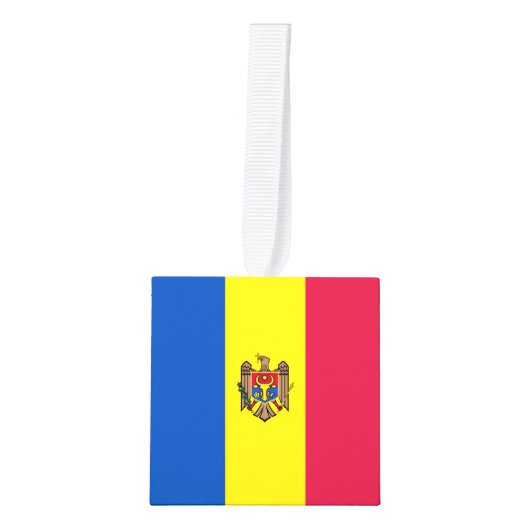 Moldavische vlag decoratie (Voorkant)