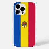 Moldavische vlag iPhone hoesje (Achterkant)