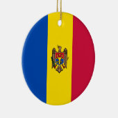 Moldavische vlag keramisch ornament (Rechts)