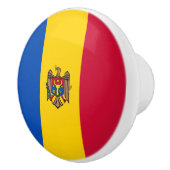 Moldavische vlag keramische knop (Rechts)