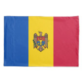 Moldavische vlag kussensloop (Achterkant)