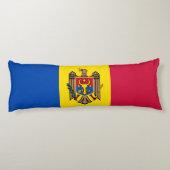 Moldavische vlag lichaamskussen (Achterkant)
