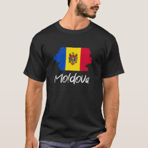 Moldavische vlag Moldavië 1 T-shirt