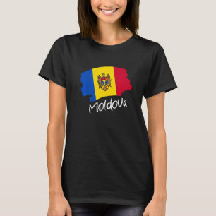 Moldavische vlag Moldavië T-shirt