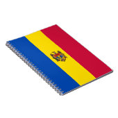 Moldavische vlag notitieboek (Rechterzijde)