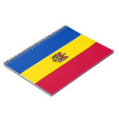 Moldavische vlag notitieboek (Linkerzijde)