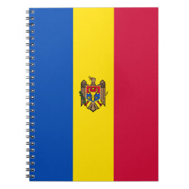 Moldavische vlag notitieboek