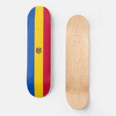 Moldavische vlag persoonlijk skateboard (Voorkant)