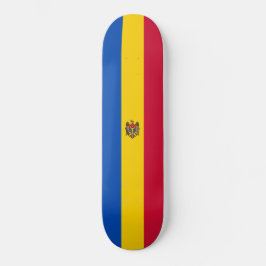 Moldavische vlag persoonlijk skateboard